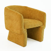 Wichita Contemporary No-Assembly Lounge Chair with Chenille Upholstery