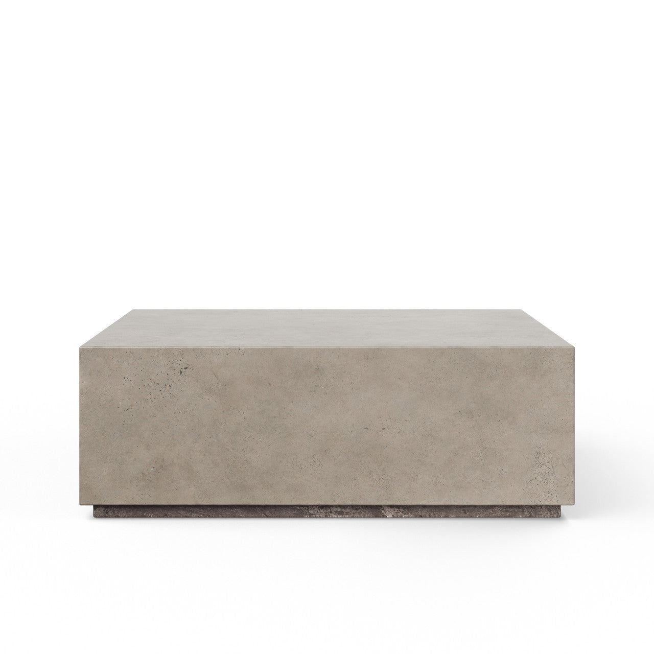 Mixx - Bloc Square Coffee Table - 47.25" - Dark Grey