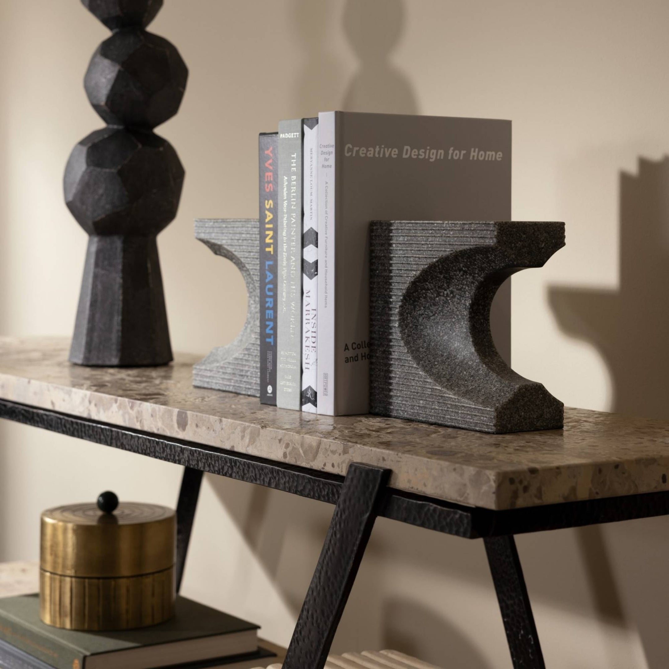 Wolcott Bookends, Set of 2
