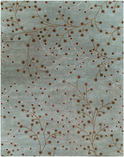 Athena Dark Brown/Taupe Handmade Rug - 10' x 14'