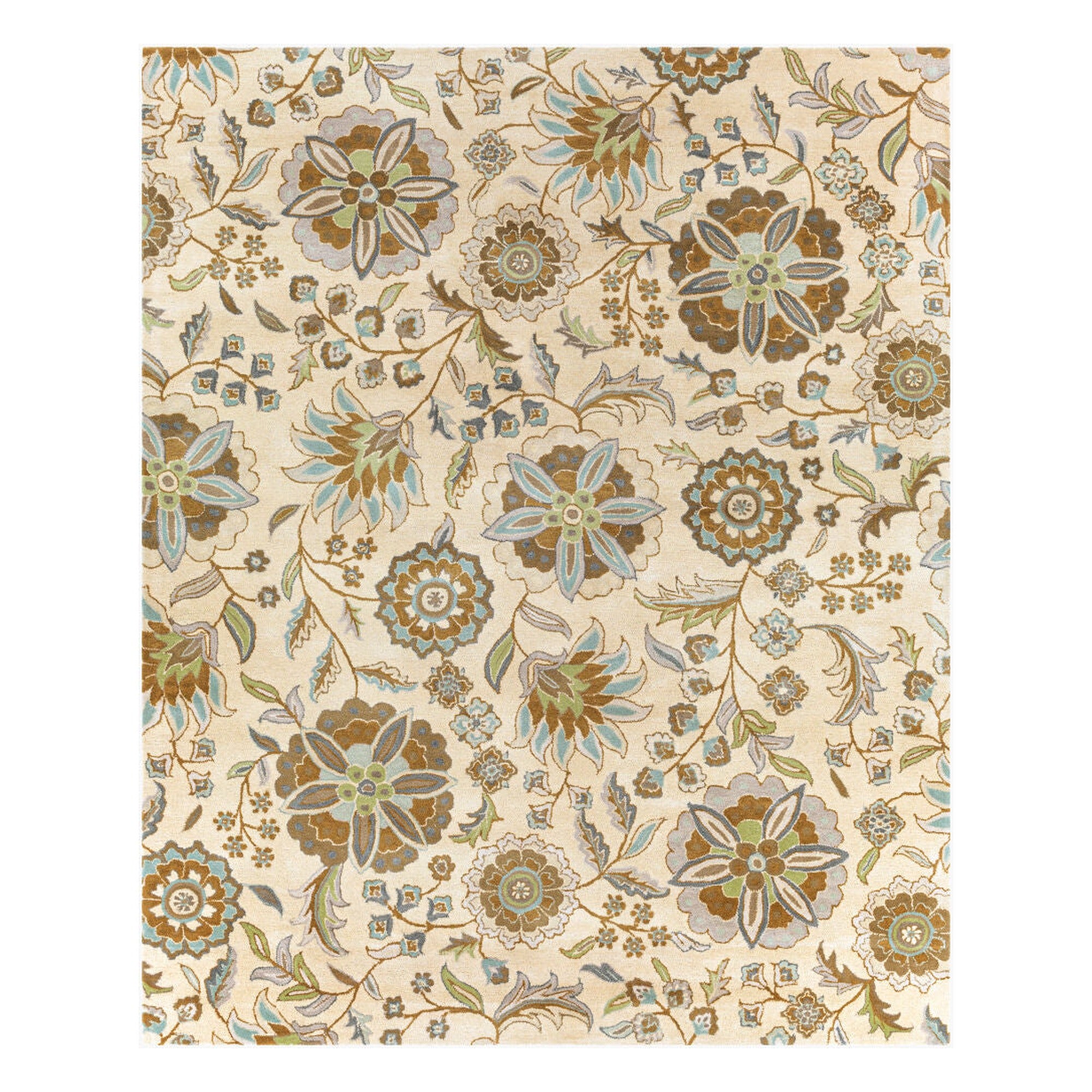 Athena Brown/Tan Handmade Rug ATH-5063 - 10' x 14'