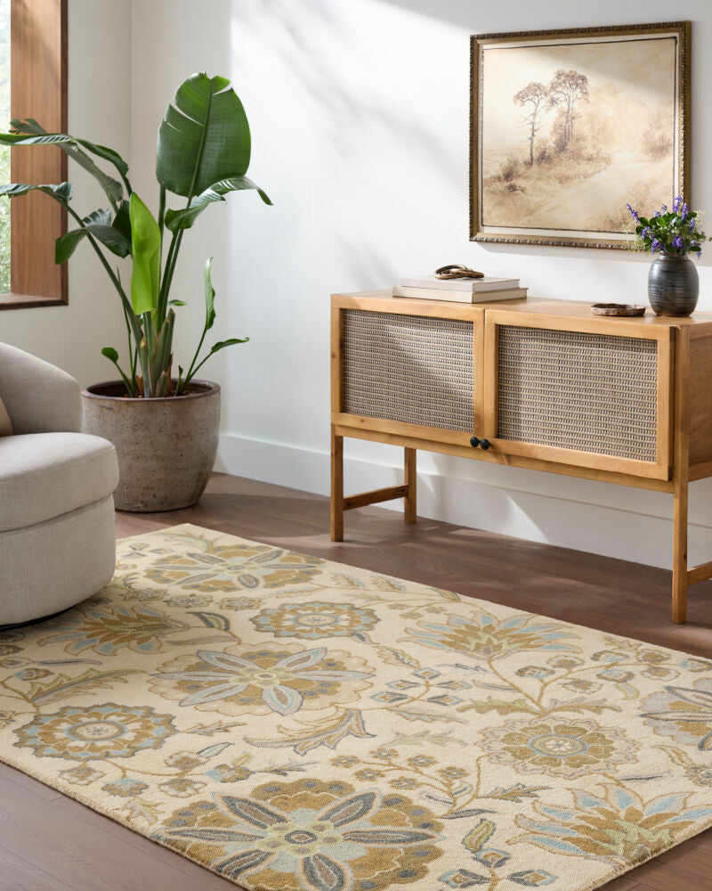 Athena Brown/Tan Handmade Rug ATH-5063 - roomscene