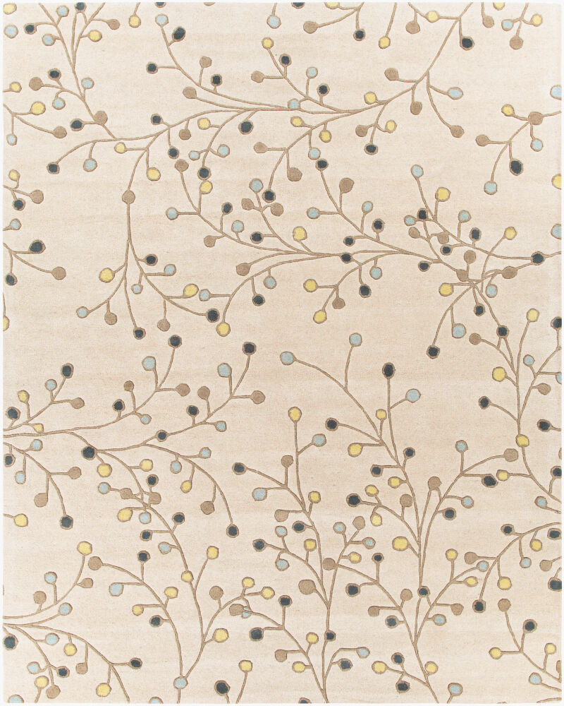 Athena Brown/Wheat Handmade Rug - 10' x 14'