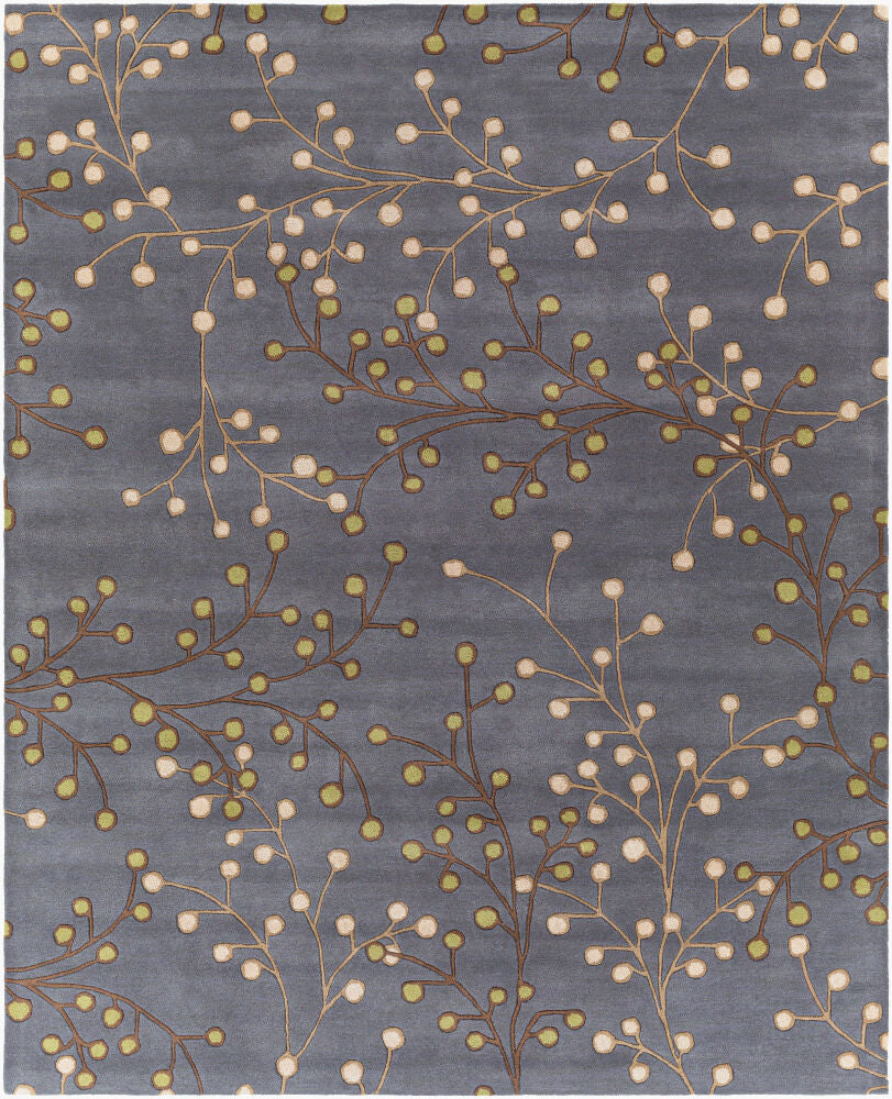 Athena Dark Brown/Light Brown Handmade Rug - 10' x 14'