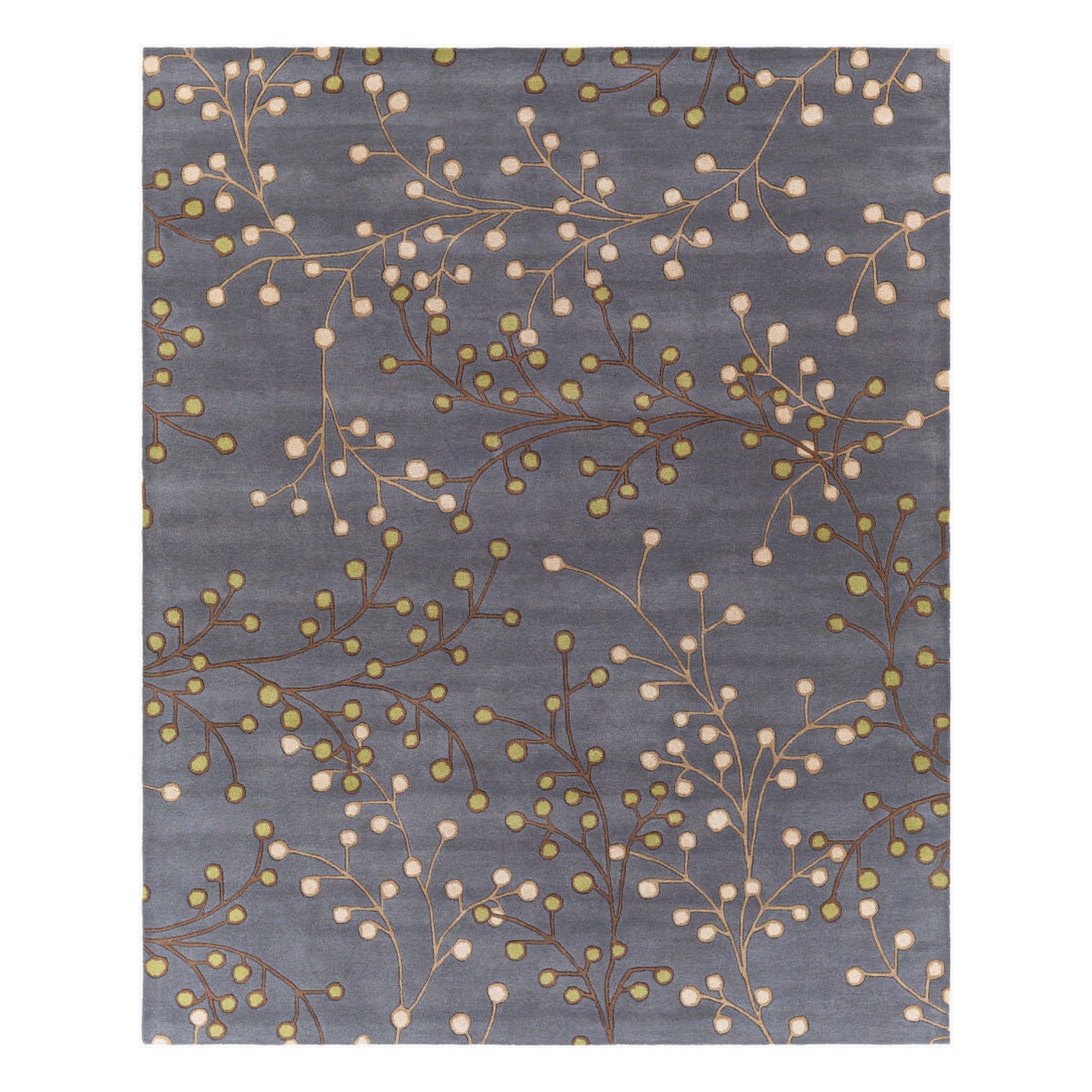 Athena Dark Brown/Light Brown Handmade Rug - 10' x 14'