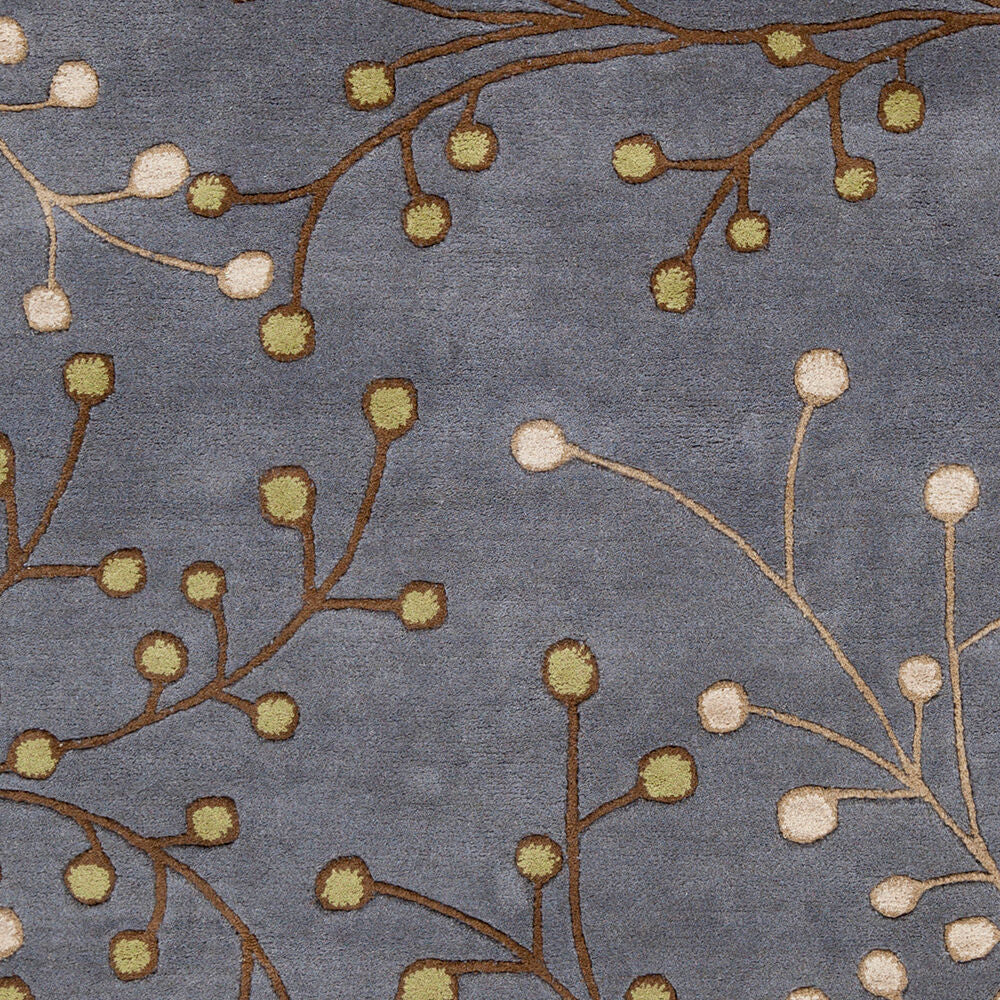 Athena Dark Brown/Light Brown Handmade Rug - swatch