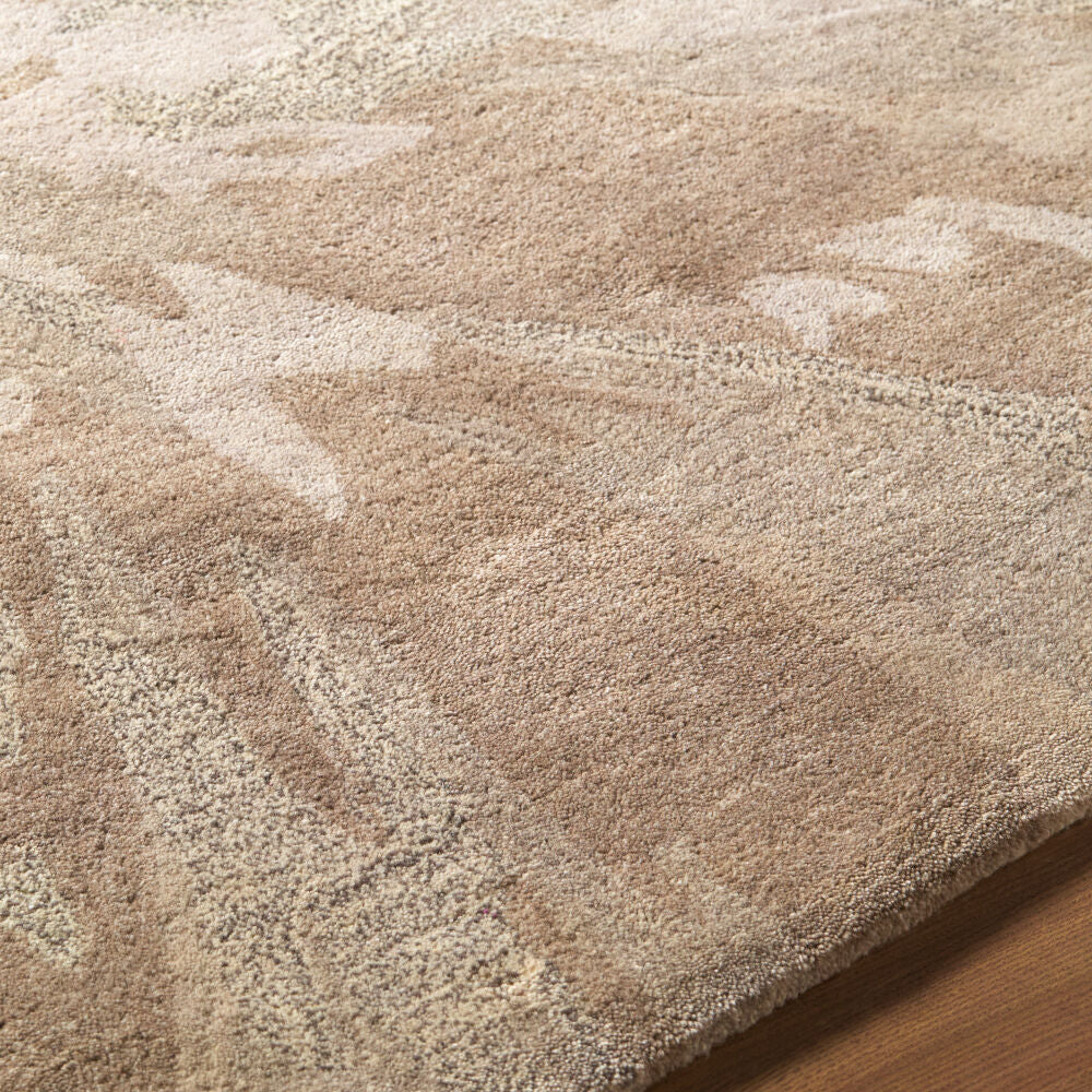 Athena Charcoal/Taupe Handmade Rug ATH-5135 - texture