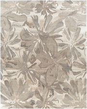 Athena Black/Taupe Handmade Rug - 10' x 14'