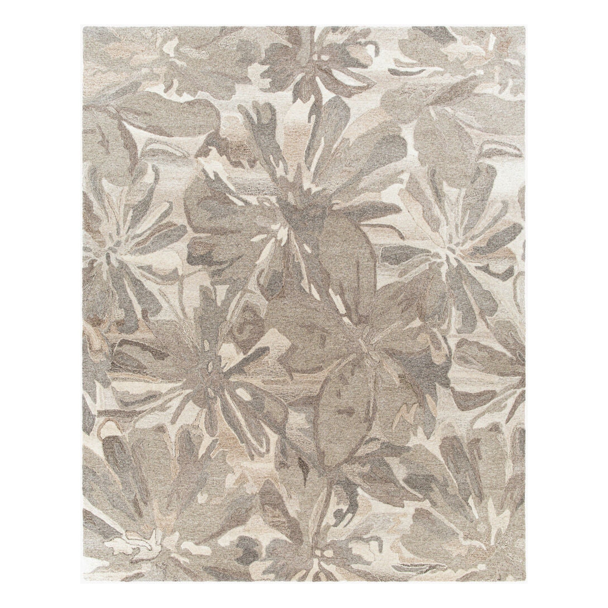Athena Black/Taupe Handmade Rug - 10' x 14'
