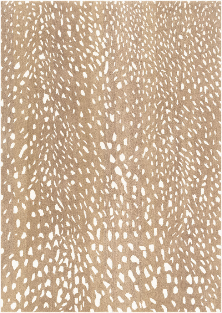 Athena Cream/Tan Handmade Rug - 10' x 14'
