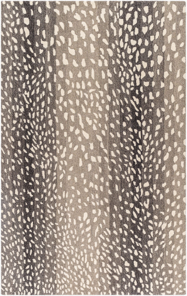 Athena Black/Light Gray Handmade Rug - 10' x 14'