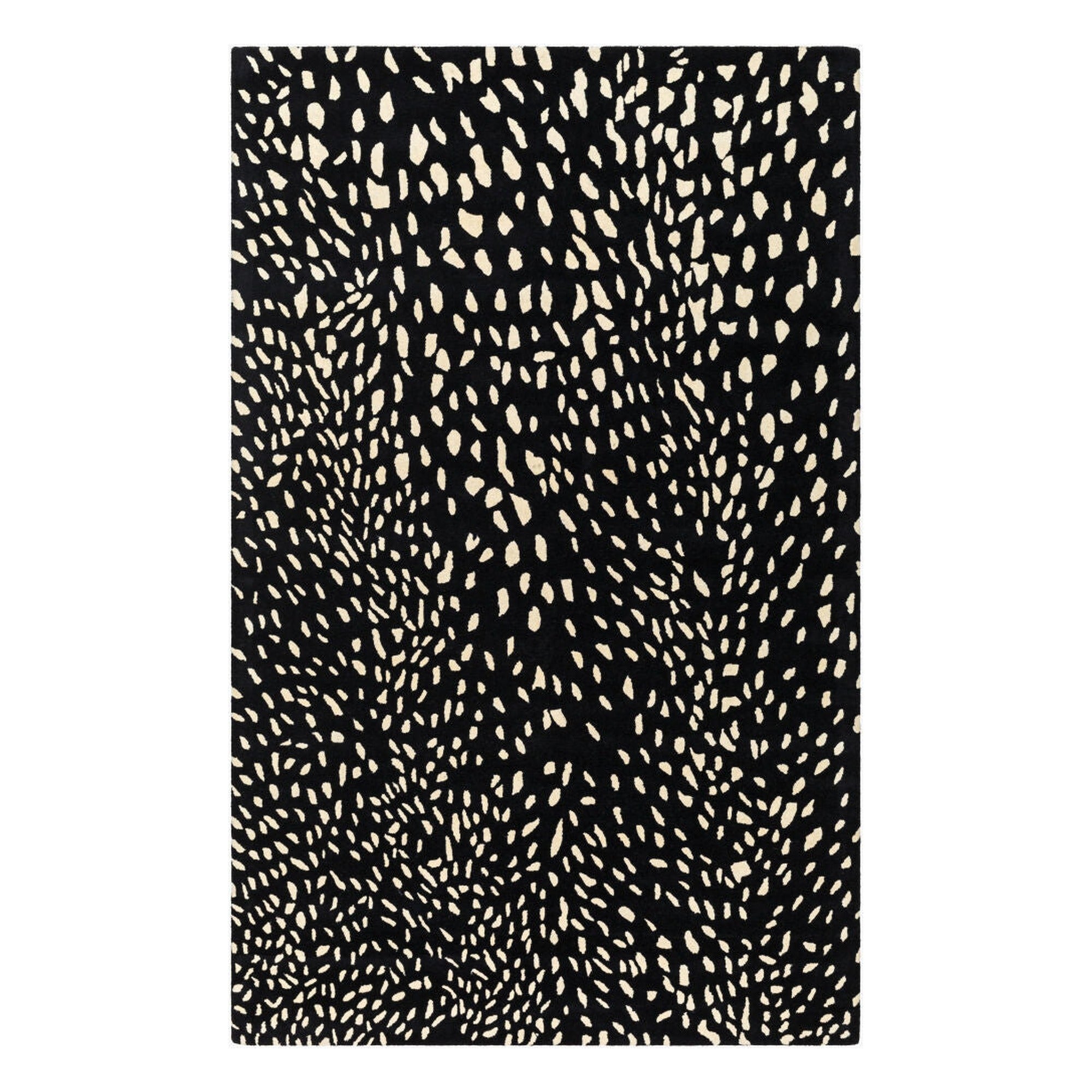 Athena Black/Cream Handmade Rug ATH-5172 - 10' x 14'