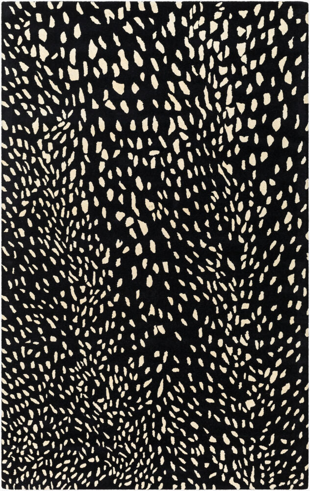 Athena Black/Cream Handmade Rug ATH-5172 - 10' x 14'