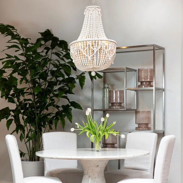 Geometric Staggered Antique Nickel+ Marble Shelf Bookcase 80"