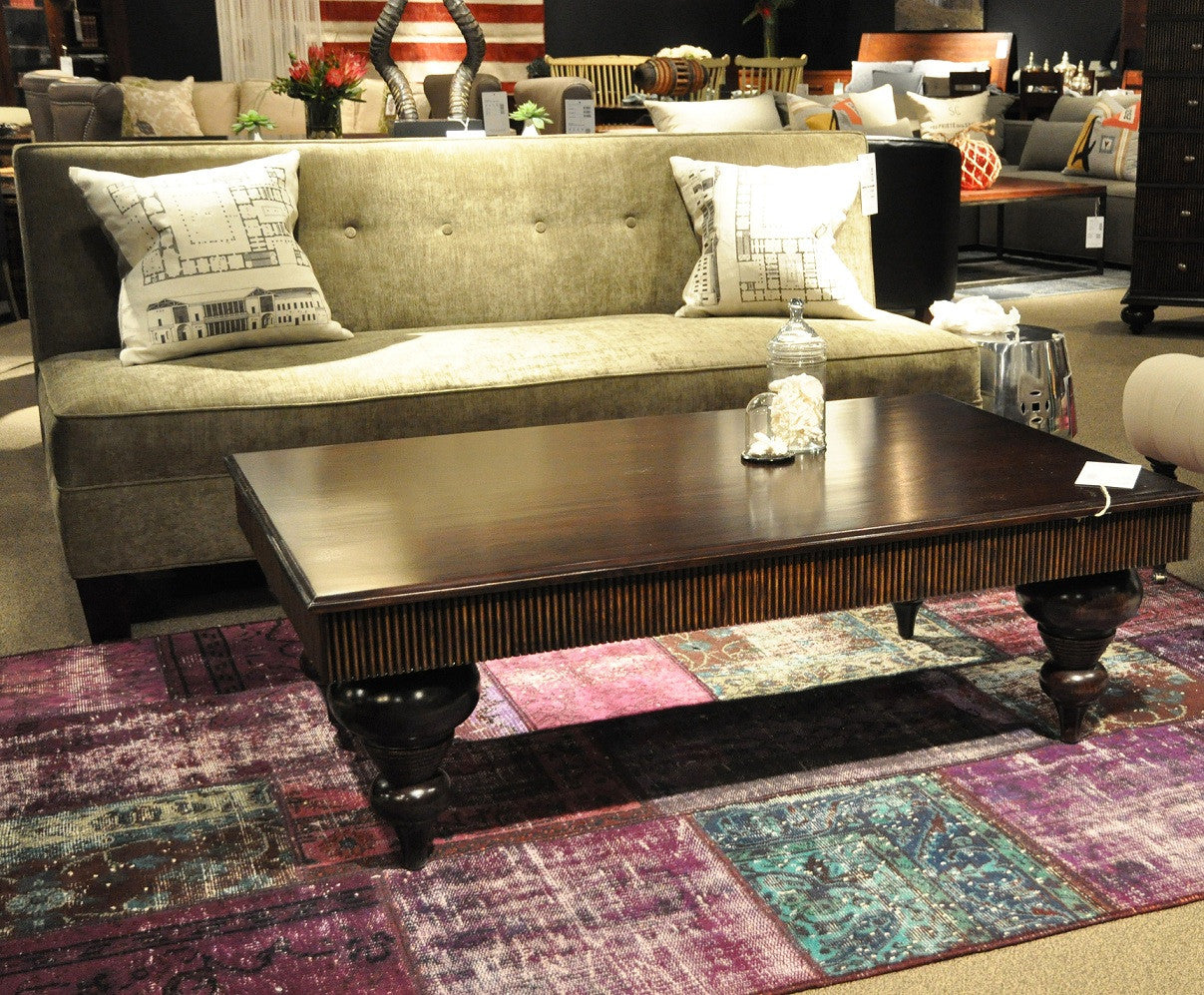 Turkish Patchwork Rugs- Aubergine