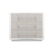 A Clear Touch Sun-Kissed Silver Nightstand 38" by Caracole