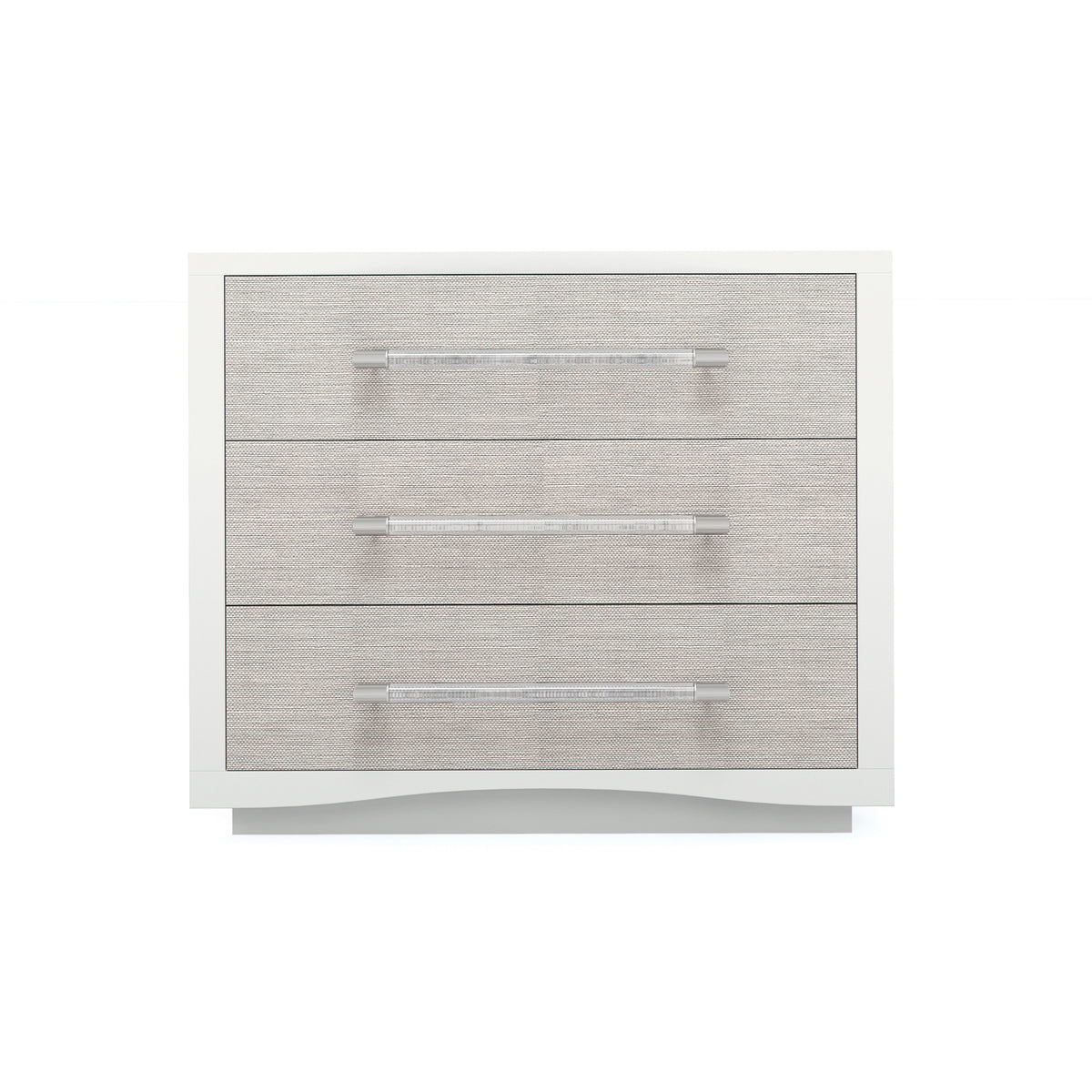 A Clear Touch Sun-Kissed Silver Nightstand 38" by Caracole