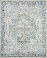 Avellino Deep Teal/Tan Machine Woven Rug AVL-2301 - 10' x 14'
