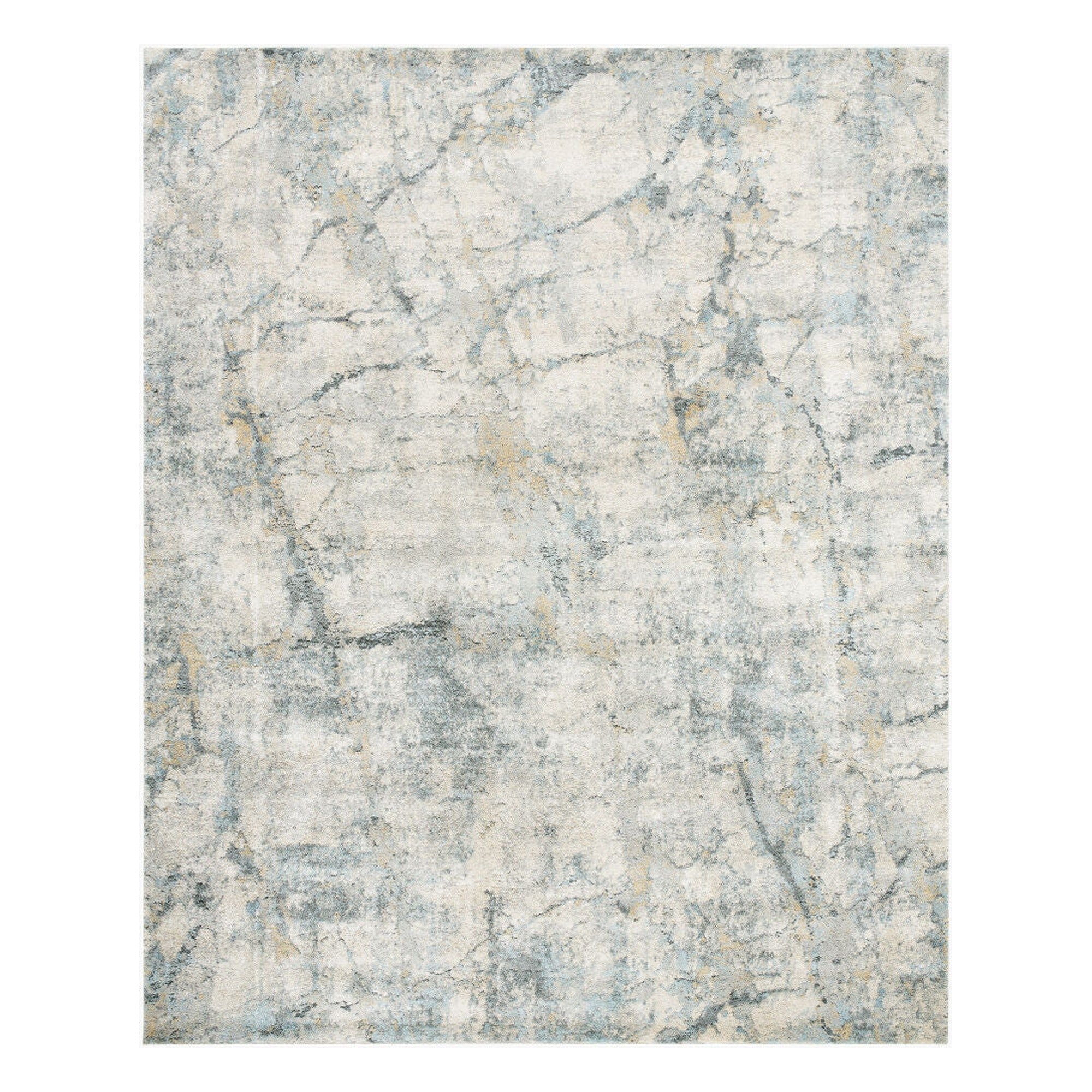 Avellino Deep Teal/Tan Machine Woven Rug AVL-2307 - 10' x 14'