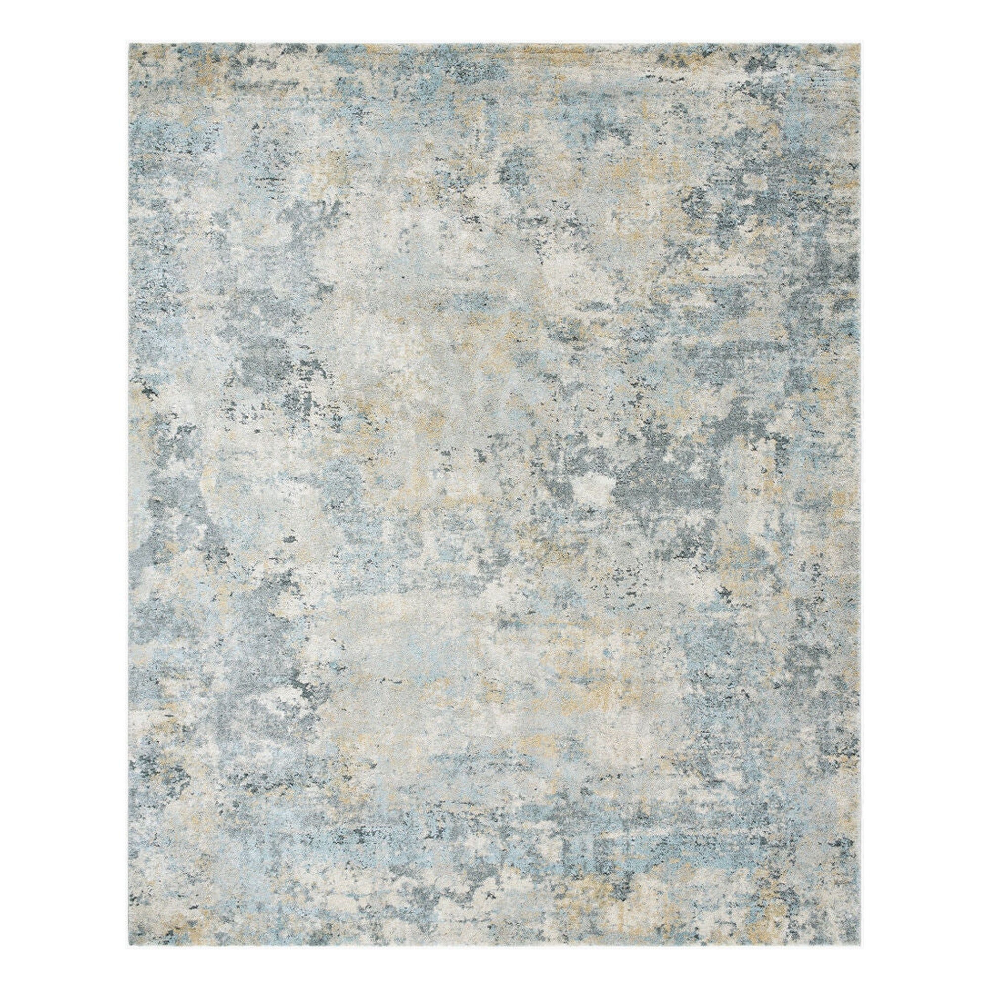 Avellino Deep Teal/Tan Machine Woven Rug AVL-2312 - 10' x 14'