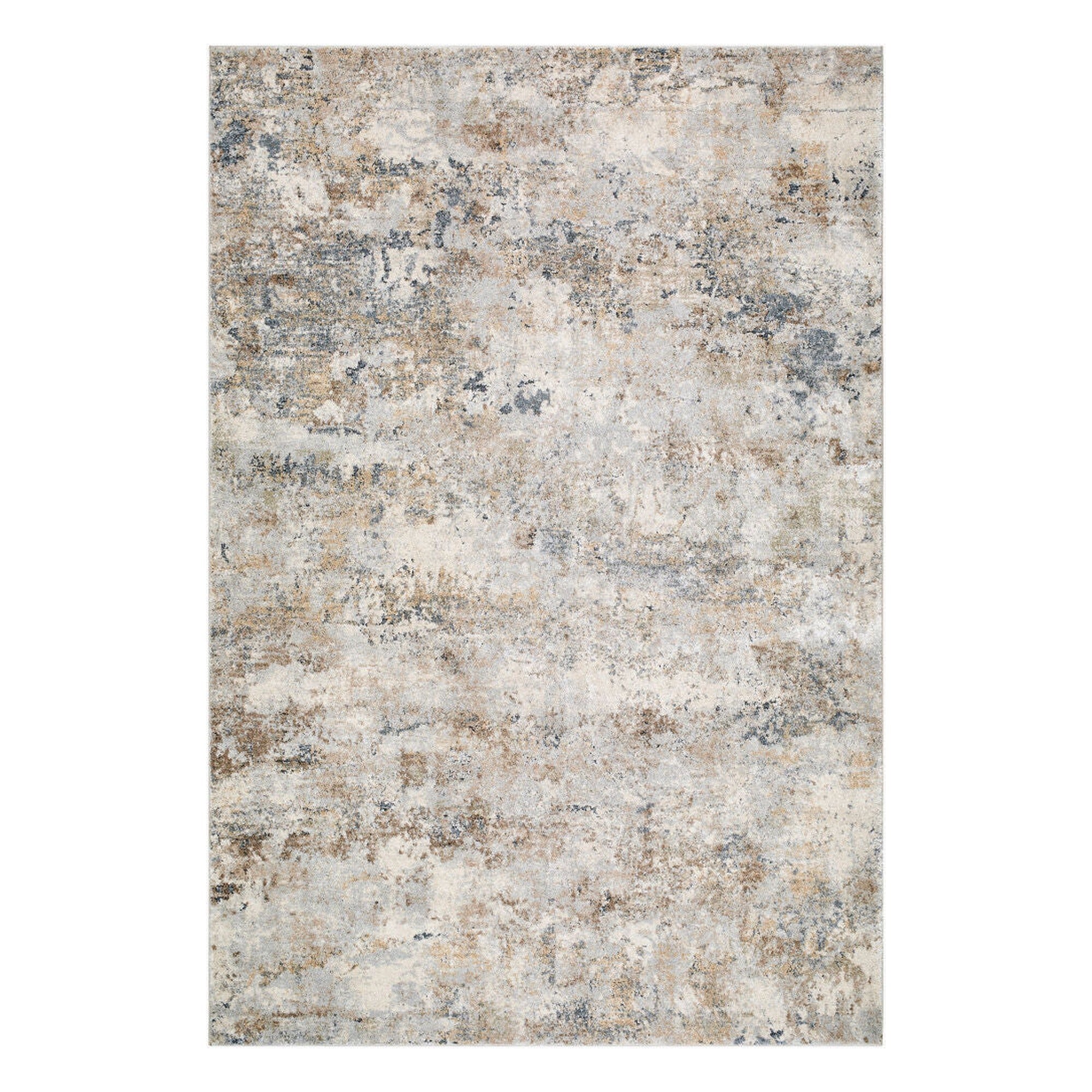Avellino Deep Teal/Tan Machine Woven Rug AVL-2323 - 10' x 14'