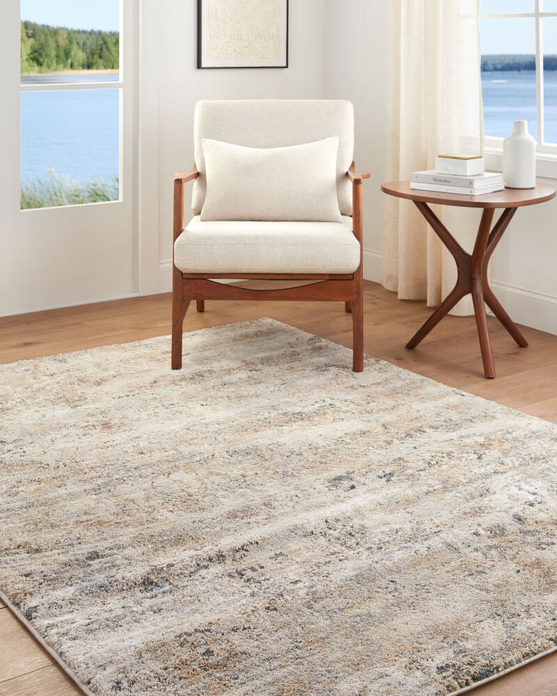 Avellino Deep Teal/Tan Machine Woven Rug AVL-2323 - roomscene