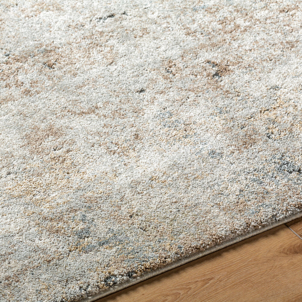 Avellino Deep Teal/Tan Machine Woven Rug AVL-2323 - texture