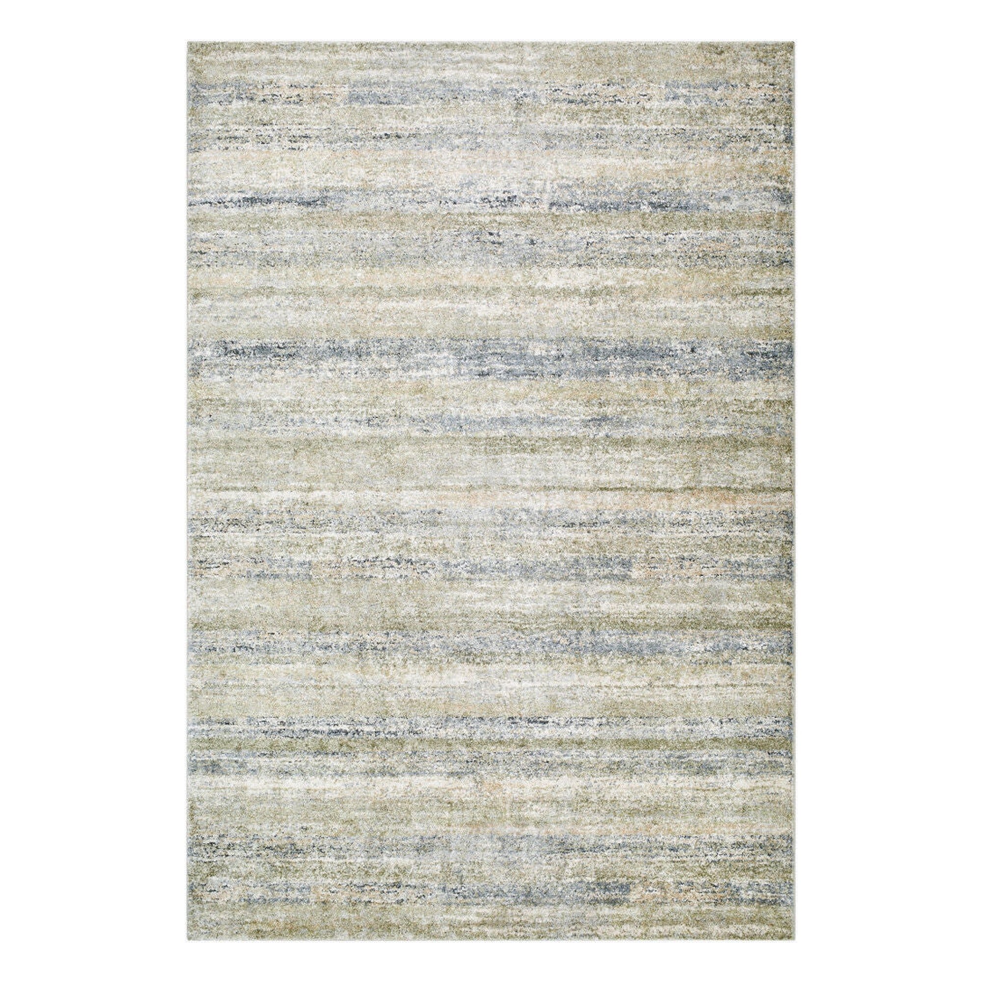 Avellino Deep Teal/Tan Machine Woven Rug AVL-2325 - 10' x 14'