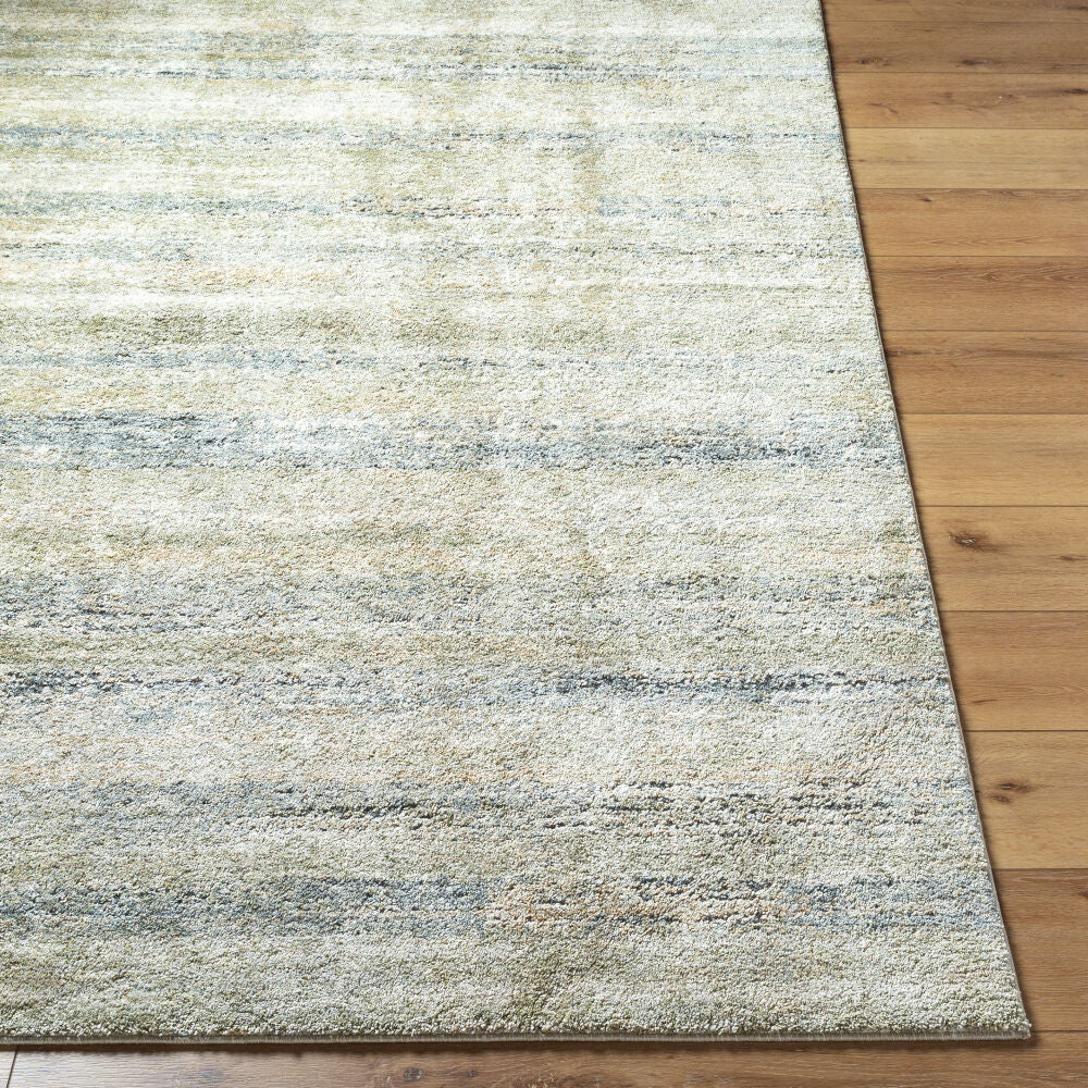 Avellino Deep Teal/Tan Machine Woven Rug AVL-2325 - front