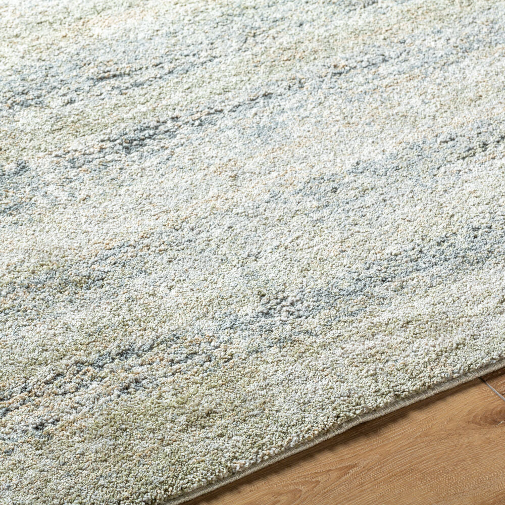 Avellino Deep Teal/Tan Machine Woven Rug AVL-2325 - texture
