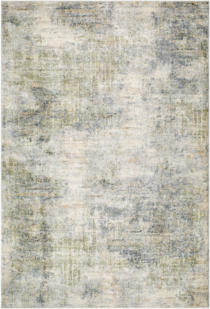 Avellino Deep Teal/Tan Machine Woven Rug AVL-2328 - 10' x 14'