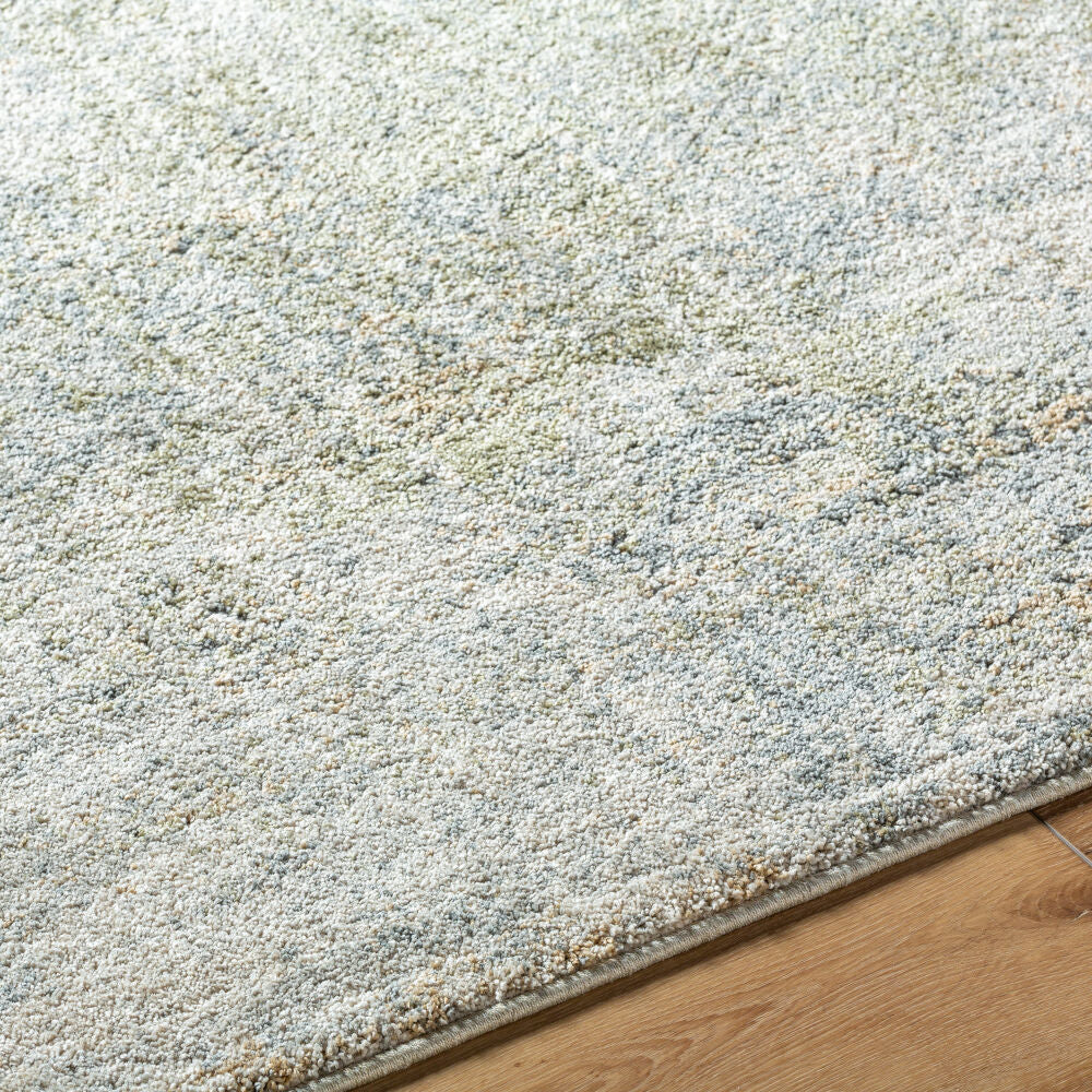 Avellino Deep Teal/Tan Machine Woven Rug AVL-2328 - texture