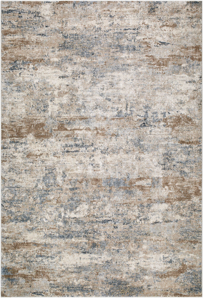 Avellino Deep Teal/Tan Machine Woven Rug AVL-2329 - 10' x 14'