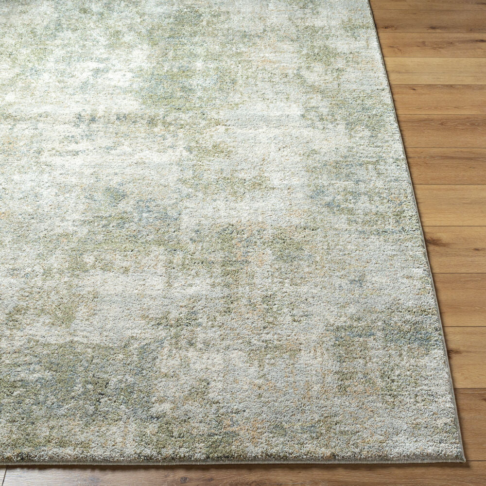 Avellino Deep Teal/Tan Machine Woven Rug AVL-2336 - front