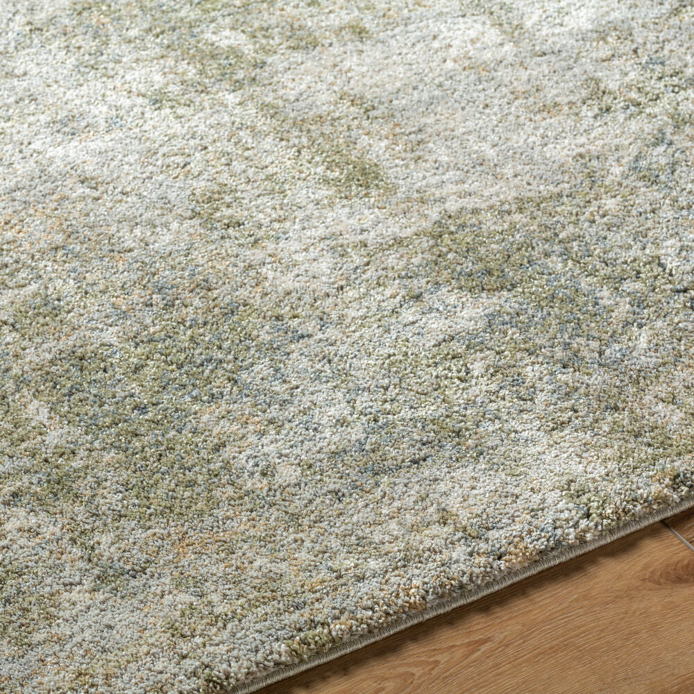 Avellino Deep Teal/Tan Machine Woven Rug AVL-2336 - texture