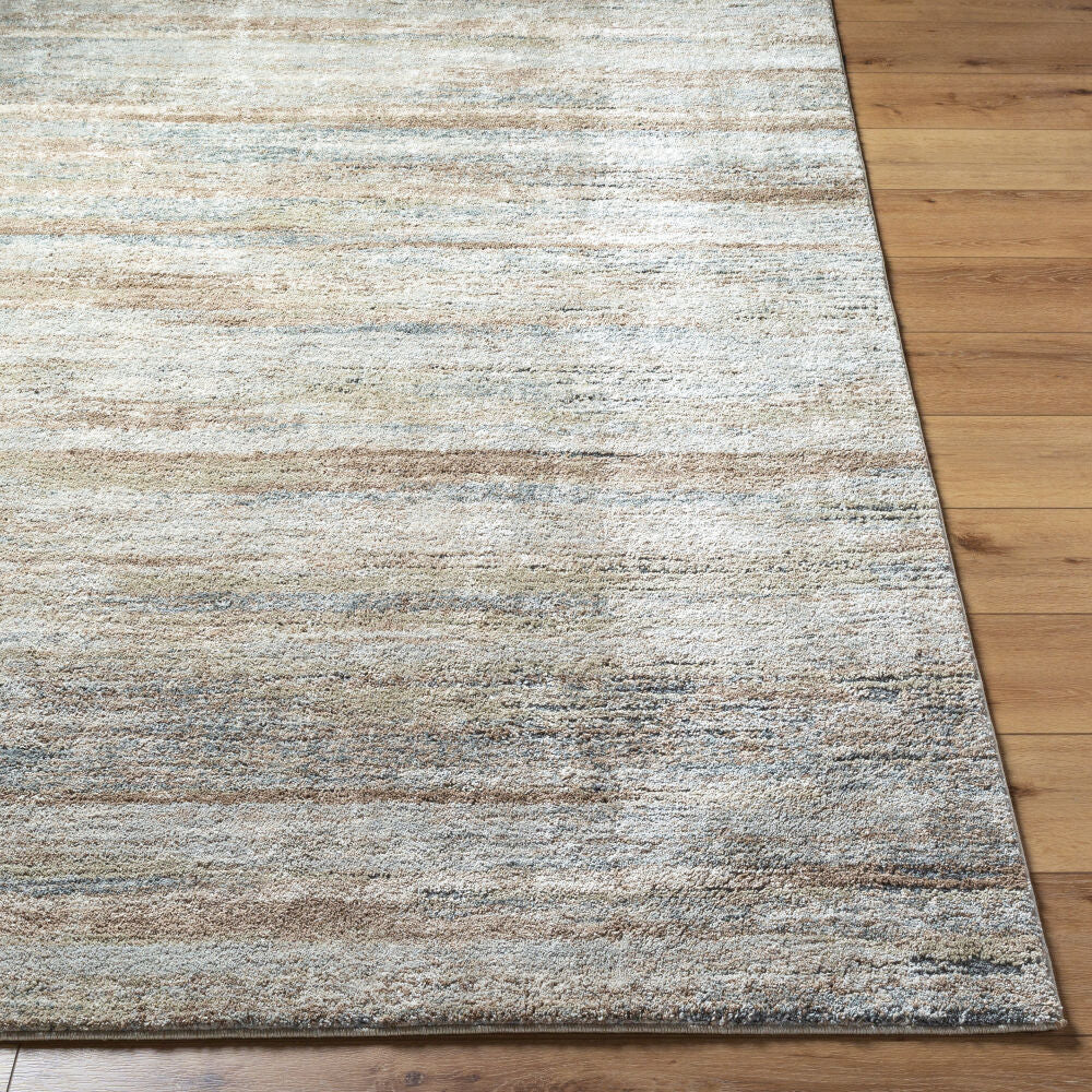 Avellino Deep Teal/Tan Machine Woven Rug AVL-2337 - front