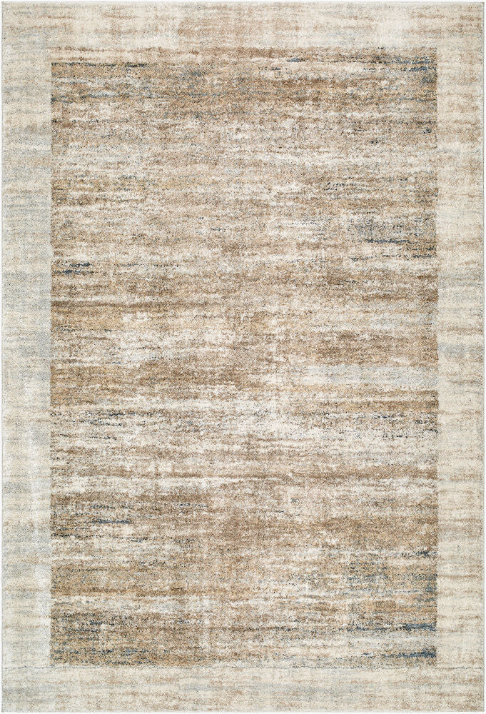 Avellino Deep Teal/Tan Machine Woven Rug AVL-2340 - 10' x 14'