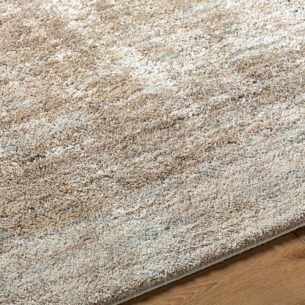 Avellino Deep Teal/Tan Machine Woven Rug AVL-2340 - texture