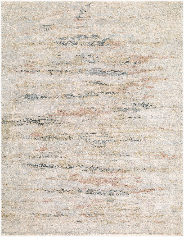 Avellino Deep Teal/Tan Machine Woven Rug AVL-2350 - 10' x 14'