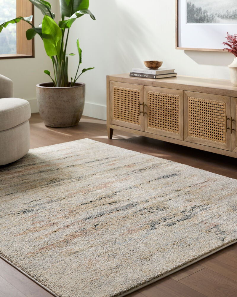 Avellino Deep Teal/Tan Machine Woven Rug AVL-2350 - roomscene