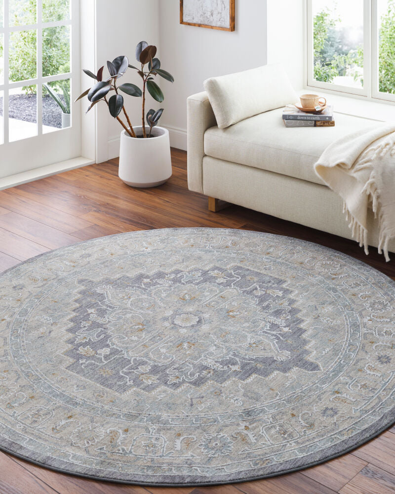 Avant Garde Brown/Light Gray Machine Woven Rug AVT-2300 - roomscene