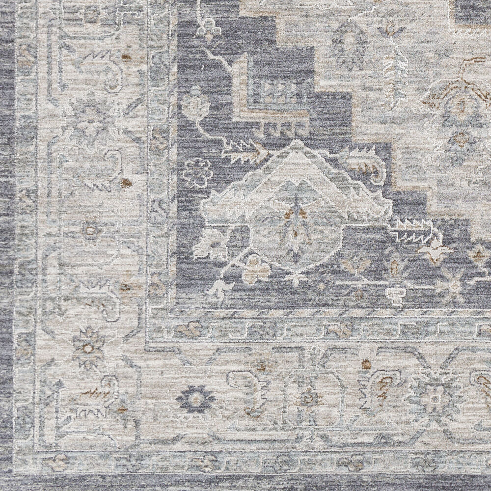 Avant Garde Brown/Light Gray Machine Woven Rug AVT-2300 - swatch