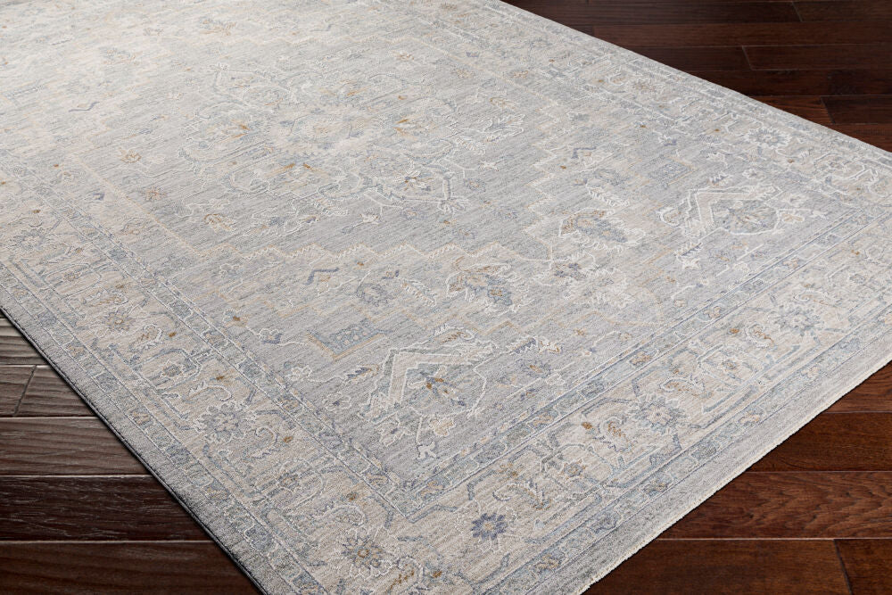 Avant Garde Brown/Light Gray Machine Woven Rug AVT-2301 - corner
