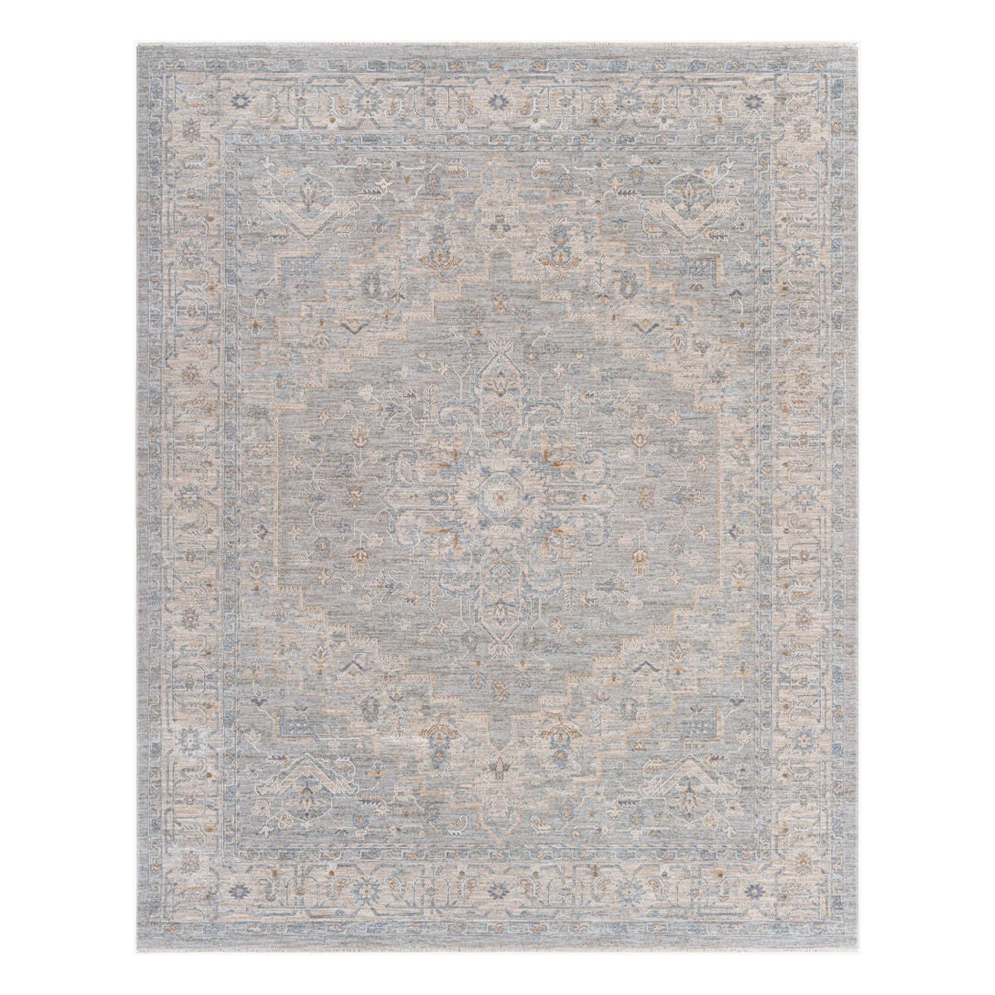 Avant Garde Brown/Light Gray Machine Woven Rug AVT-2301 - 2'7" x 10'