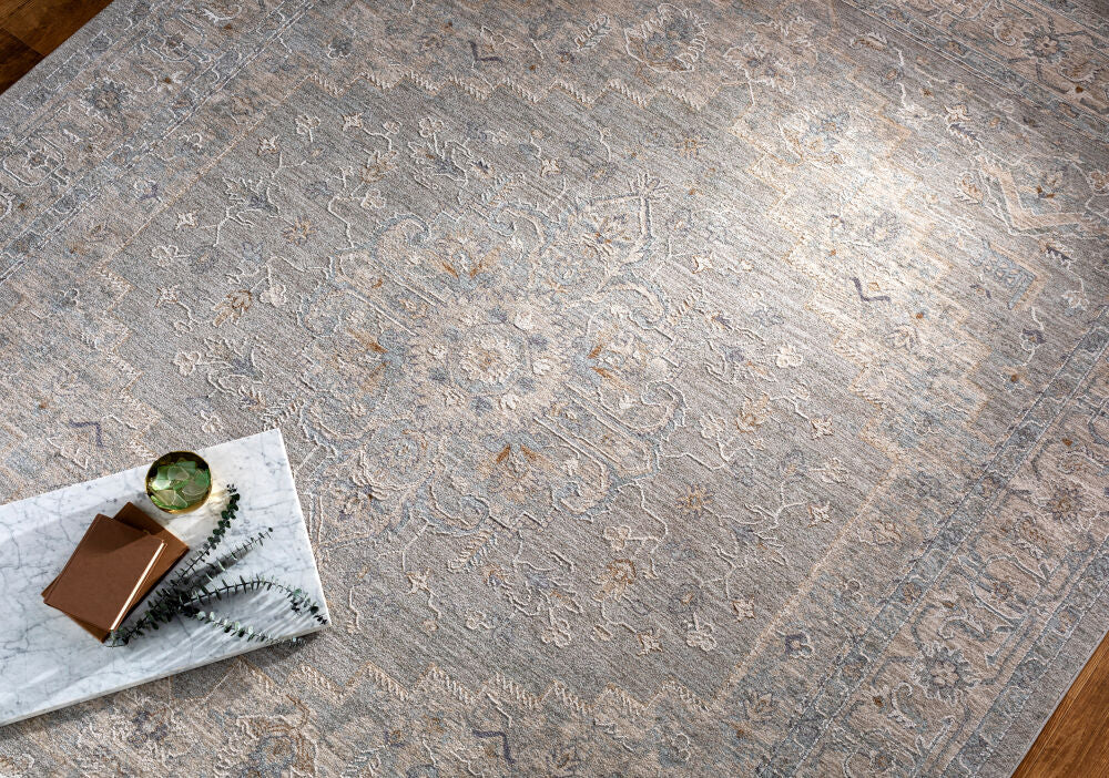 Avant Garde Brown/Light Gray Machine Woven Rug AVT-2301 - styleshot