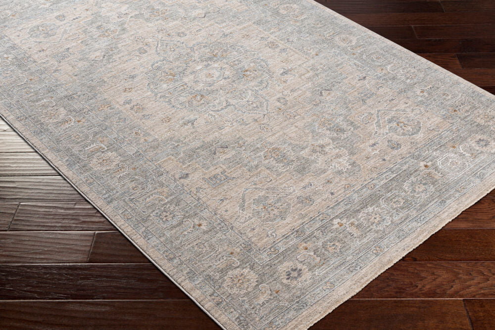 Avant Garde Brown/Light Gray Machine Woven Rug AVT-2302 - corner