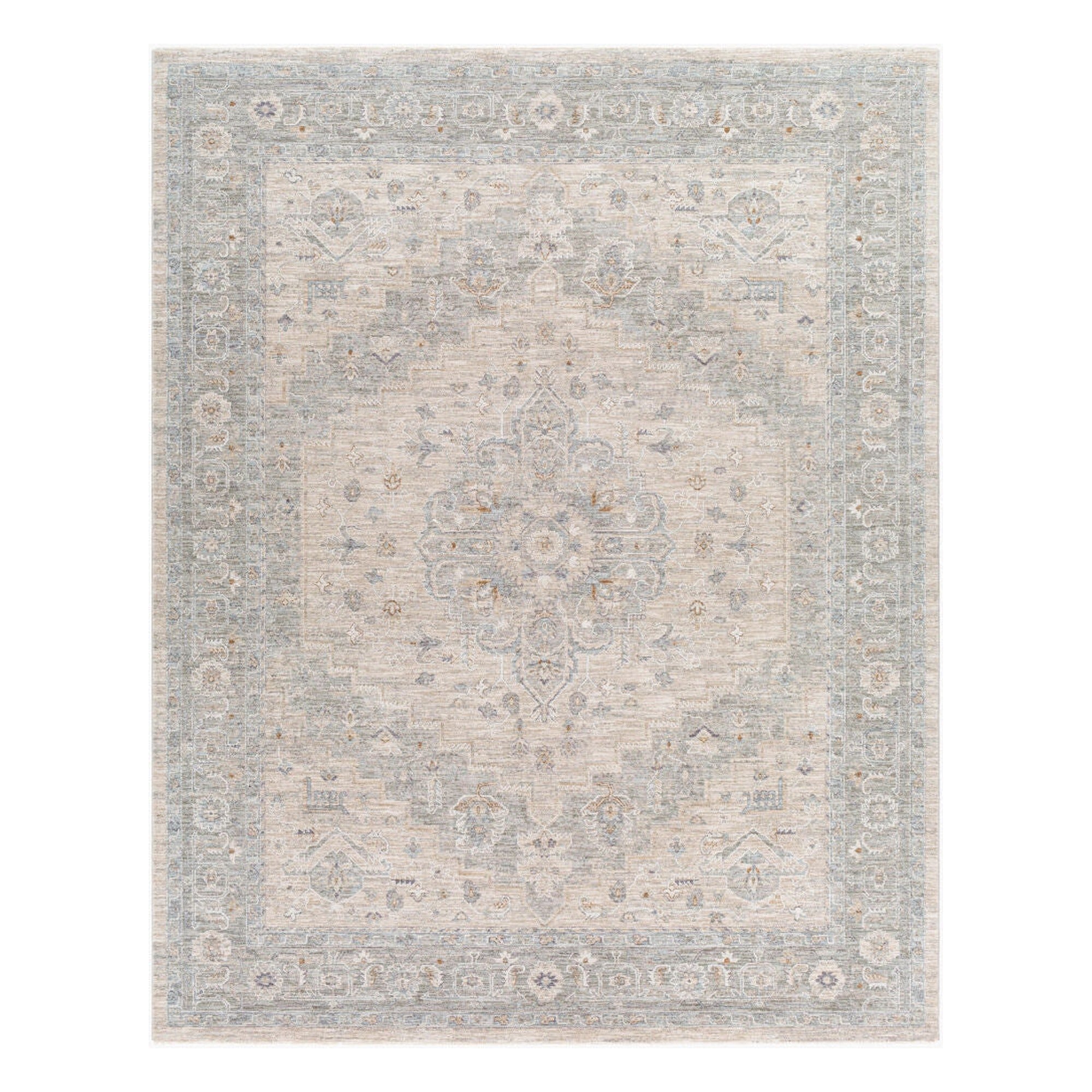 Avant Garde Brown/Light Gray Machine Woven Rug AVT-2302 - 2'7" x 10'