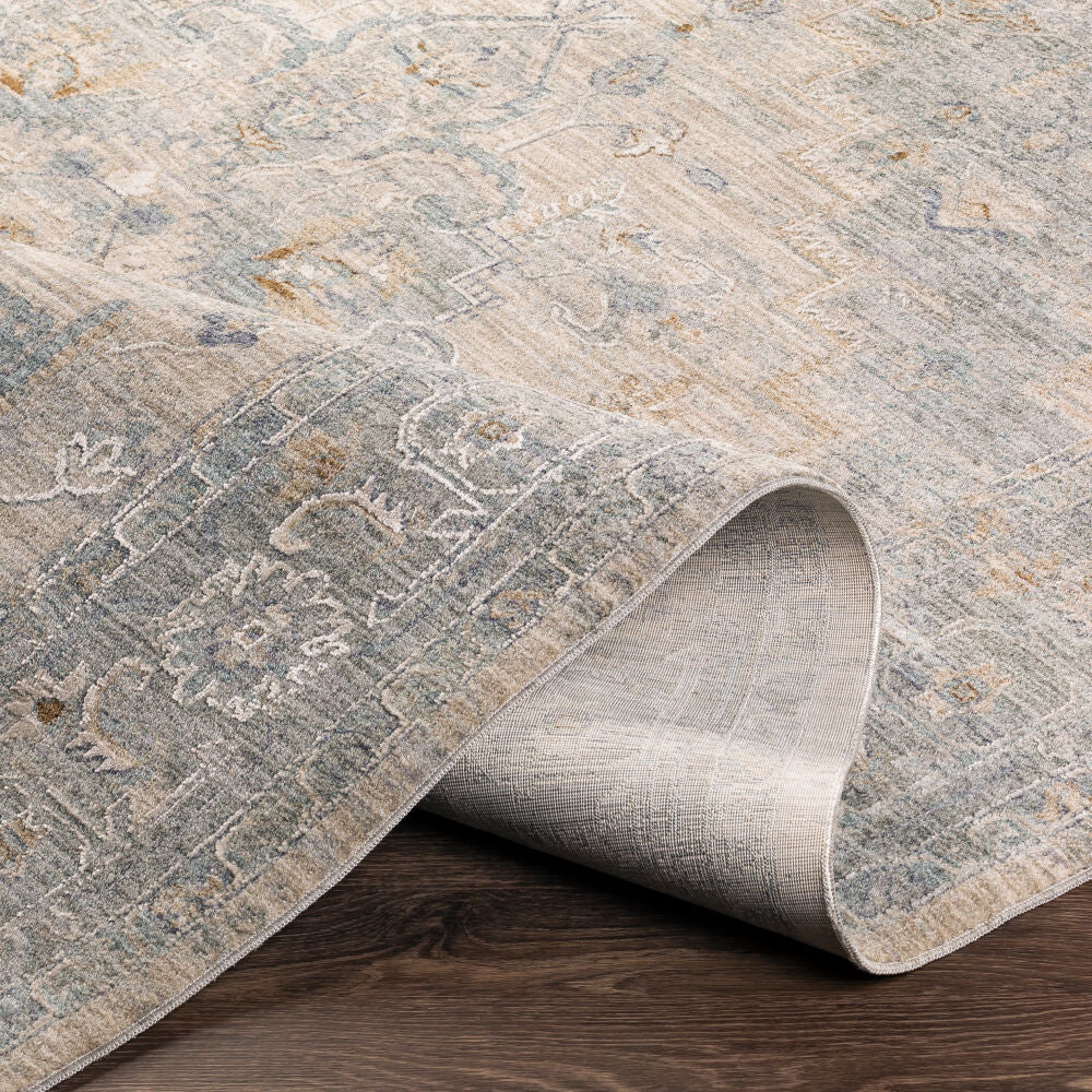 Avant Garde Brown/Light Gray Machine Woven Rug AVT-2302 - fold