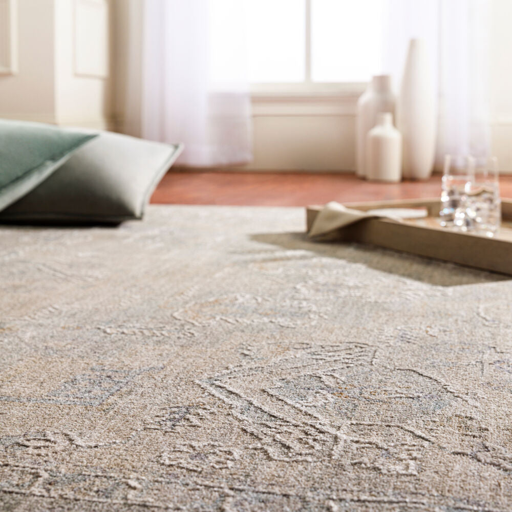 Avant Garde Brown/Light Gray Machine Woven Rug AVT-2302 - styleshot