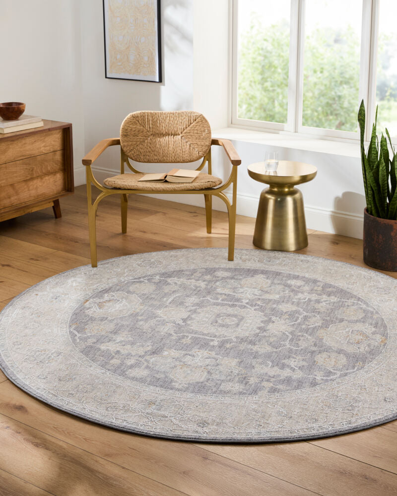 Avant Garde Brown/Light Gray Machine Woven Rug AVT-2303 - roomscene
